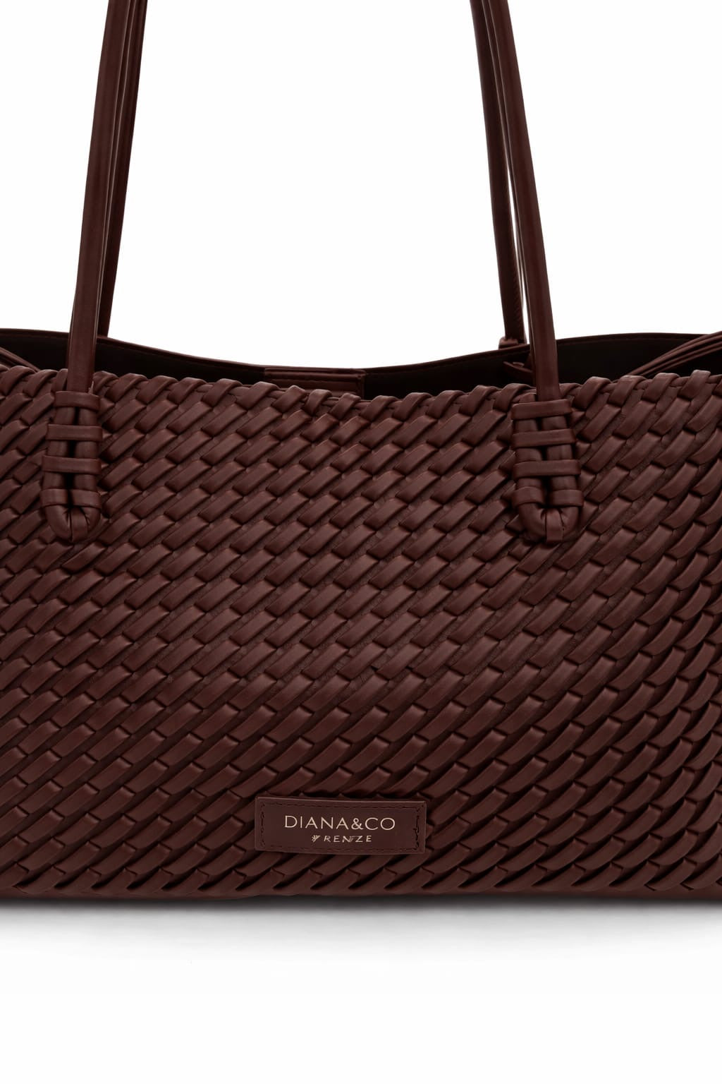 Borsa Venezia Intreccio Cioccolato