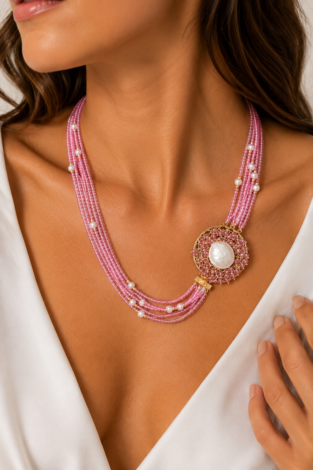 Collana Rosa di Francia