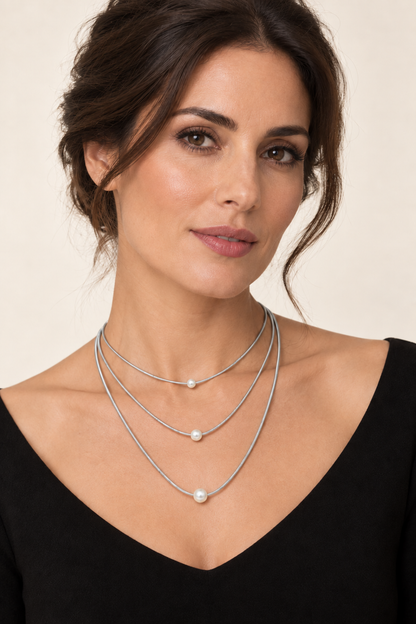 Collana Tris di Perle