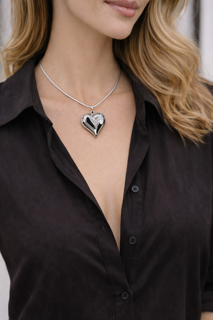 Silver Heart Necklace