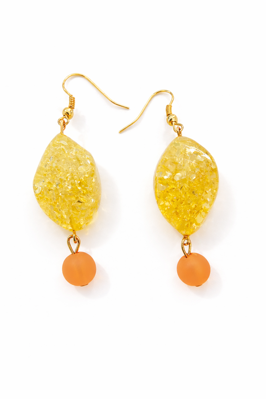 Orecchini Luce di Miele – by VerdeChiara & CriCro
